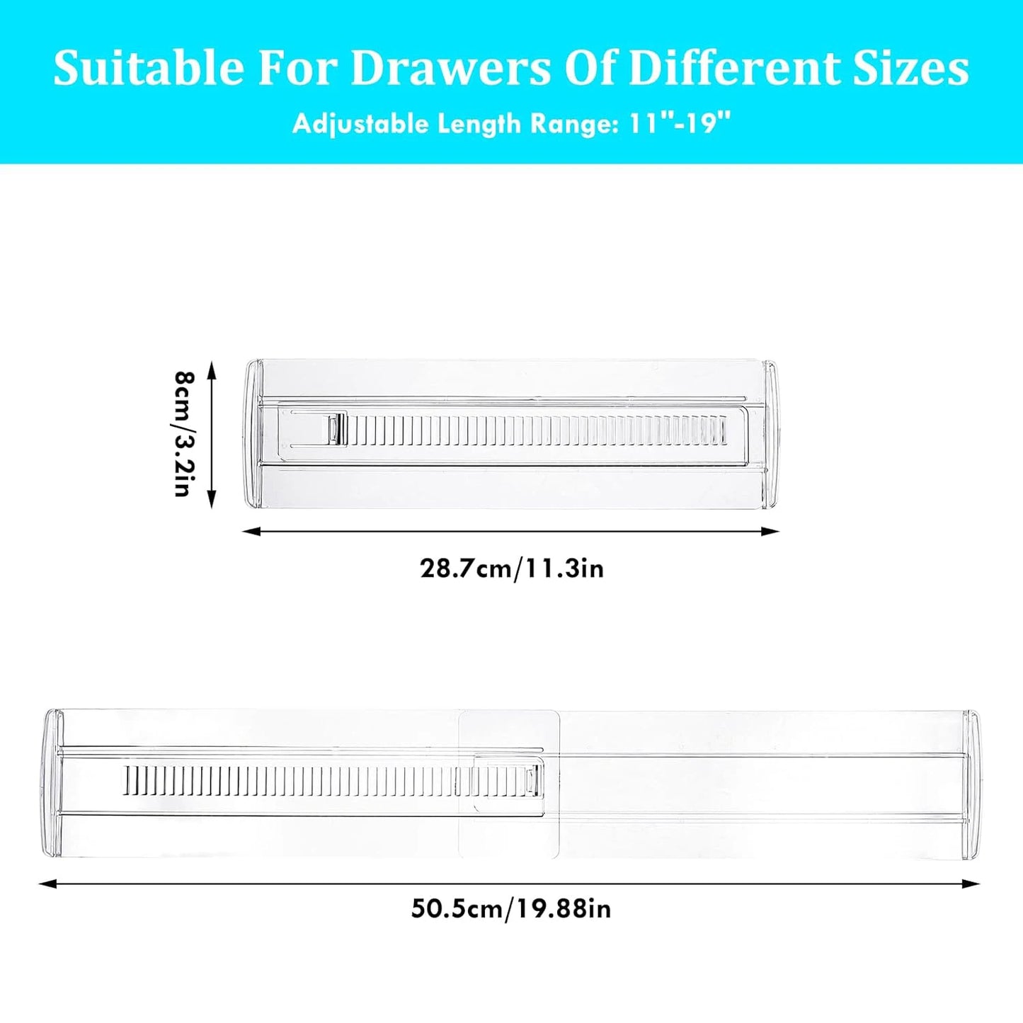 Separadores Ajustables para Cajones – Case Lune™