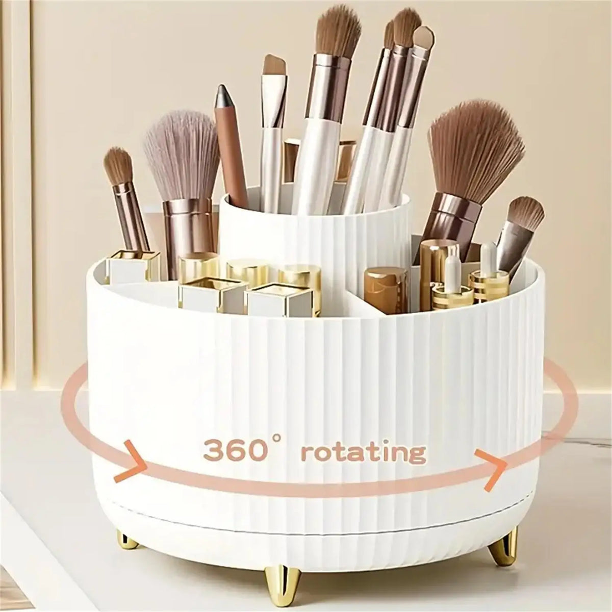 Organizador Giratorio 360° para Maquillaje – Case Lune™