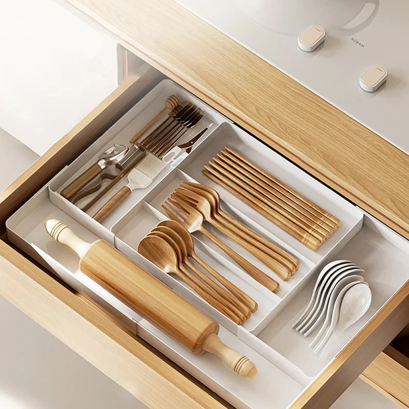 Organizador Extensible para Cajones y Cubiertos – Case Lune™