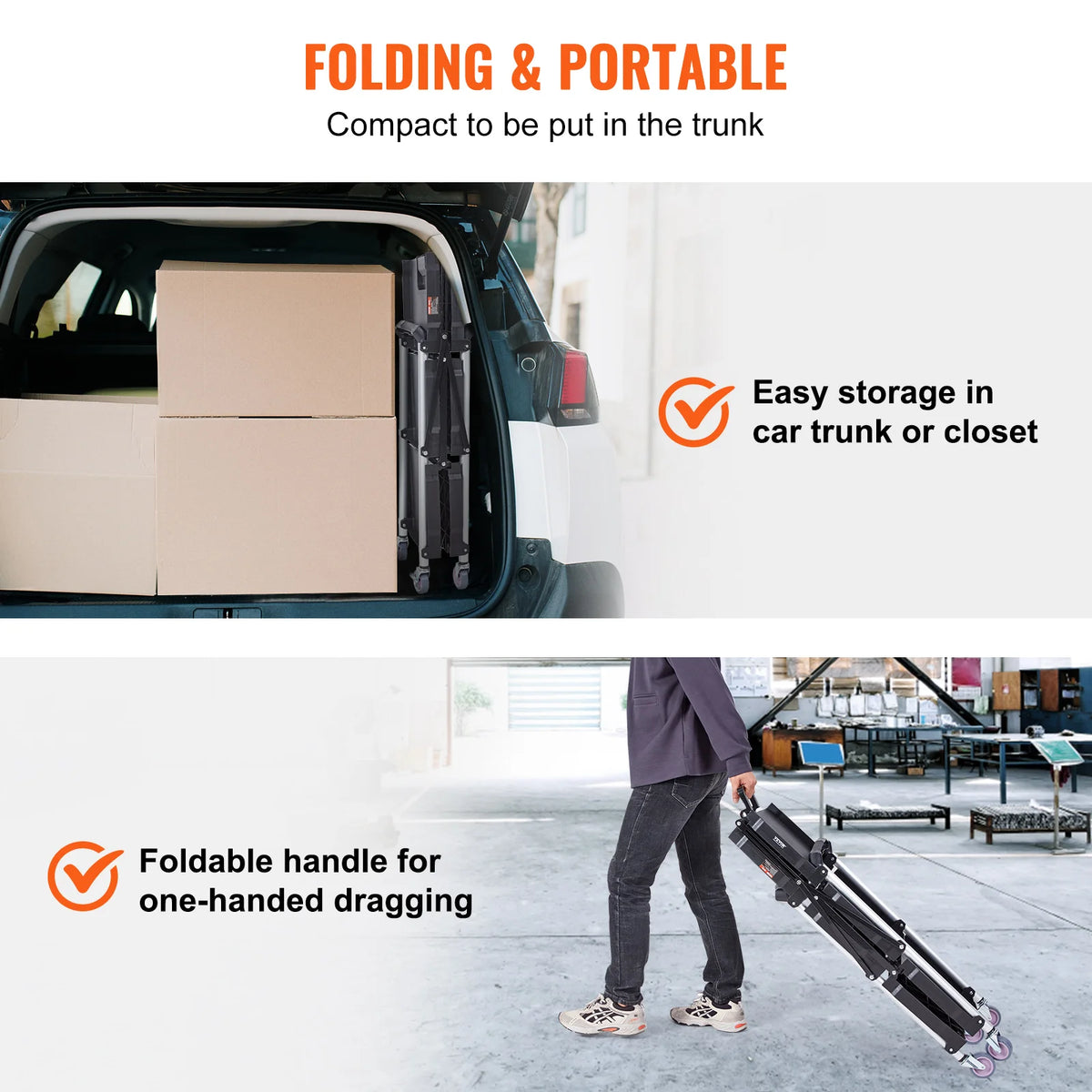 Carrito Organizador Plegable de 3 Niveles – Case Lune™
