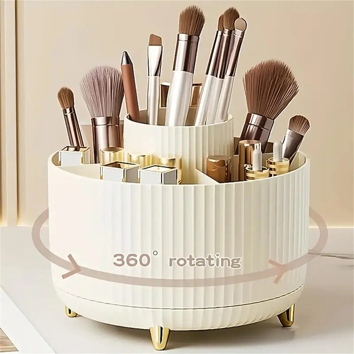 Organizador Giratorio 360° para Maquillaje – Case Lune™