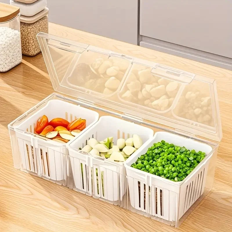 Organizador Modular para Nevera con Compartimentos – Case Lune™